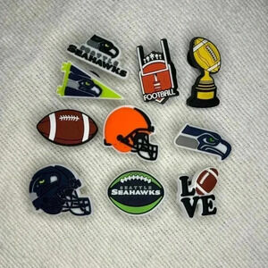 Seattle Seahawks Croc Charms